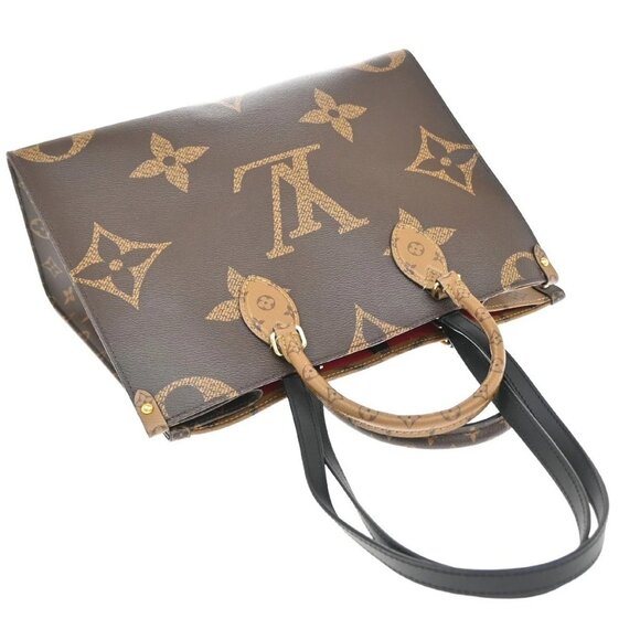LOUIS VUITTON OnTheGo MM 2Way Hand Bag Monogram Reverse Brown M45321 382RP004 - Picture 5 of 15